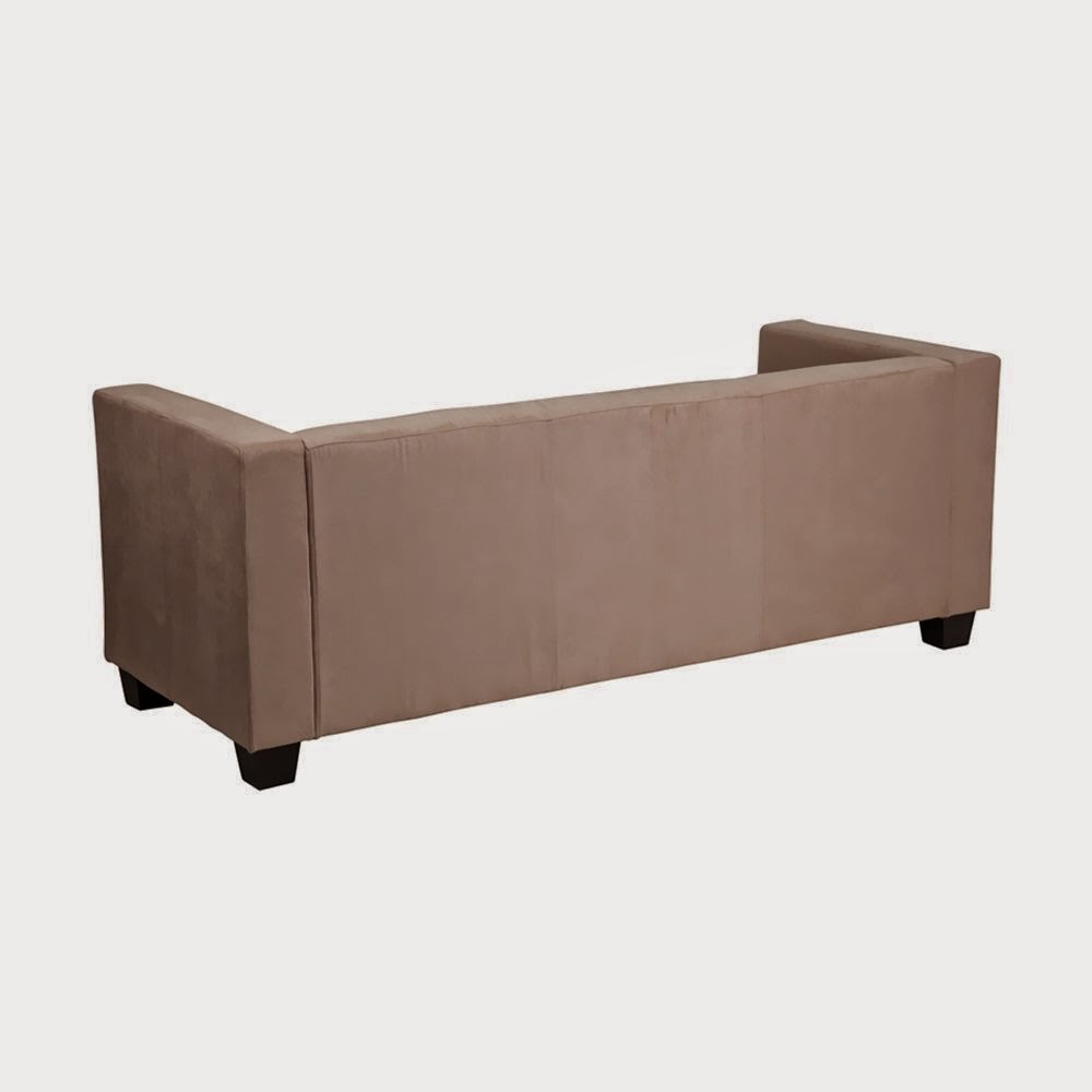 Flash Furniture Prestige Series Light Brown Microfiber Sofa [YH9013